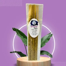 White Sage Lavender & Lotus Blend Hand Rolled Incense Sticks 12pck