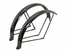 Bike 26 Flared Adjustable Balloon Fender Set Black. bike part ,bicycle parts.