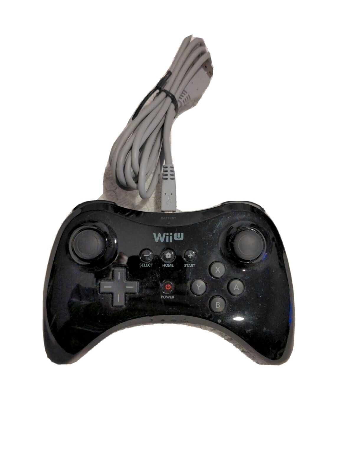 Nintendo Wii U Pro (WUP-005) White Gamepad for sale online | eBay