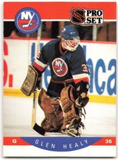 1990-91 Pro Set #183 Glenn Healy New York Islanders