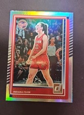 2025 Panini Donruss WNBA Caitlin Clark Silver Holo Foil #47 Indiana Fever SP 🔥