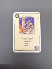 MB HeroQuest Games Workshop - 1x Mummia Carta Mostro Card Italiano HeroQuest