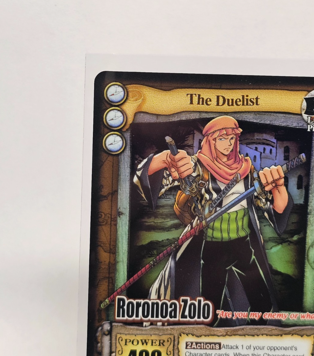 2006 One piece CCG - THE DUELIST - RORONOA ZOLO (Zoro) SR Black