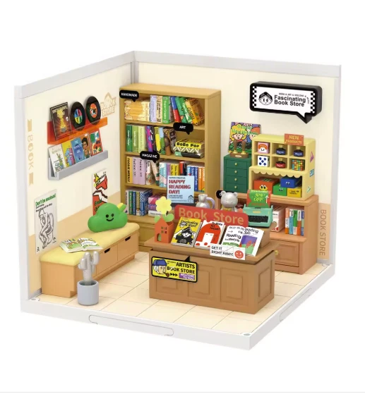 Rolife Super Creat Hágalo Usted Mismo Casa Miniatura 3D Puzzle Bloques de Construcción Foto 2 de 4