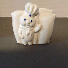 Pillsbury Doughboy Napkin Holder  1988 Manufacture Excellent Condition