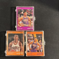1990 Star Kevin Johnson Limited Edition Card Lot Silver/Gold/Platinum #0169