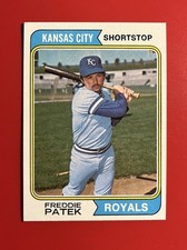1974 TOPPS #88 FREDDIE PATEK KANSAS CITY ROYALS