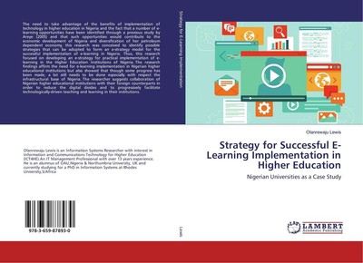 Strategy for Successful E-Learning Implementation in Higher Education Olanrewaju