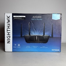 Sealed Netgear Nighthawk RAX54S AX5400 WiFi 6 Router 6-Stream 5.4Gbps Dual Band