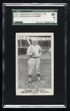1921-22 American Caramel Series of 80 E121 Rogers Hornsby SGC 40 HOF 1q7
