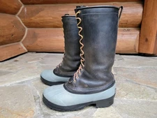 WHITES BOOTS (Spokane, Wa) Insulated Leather Size 11 Snow Pac Winter Guide Boots