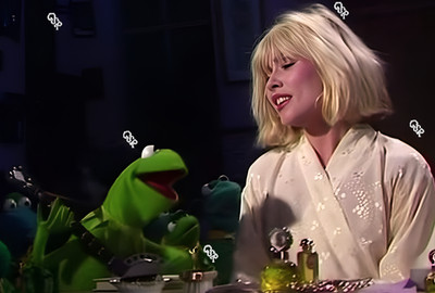 DEBBIE HARRY - KERMIT - 4''X6'' PHOTOGRAPH VIVID LUSTRE REPRINT