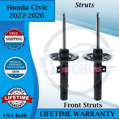 KYB OEM Front Left & Right Strut For 2022-2026 Honda Civic Lifetime Warranty