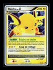 Carte Pokémon Raichu Niv.X 99/100 Diamant Et Perle Tempête FR 2