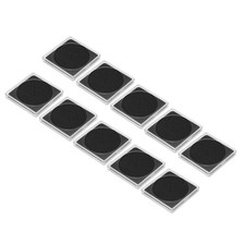 10Pcs Square Coin Holder Case, Coin Collection Case Storage Clear, 20-40mm