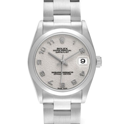 Rolex Datejust 31 Midsize Jubilee Dial Steel Womens Watch 78240