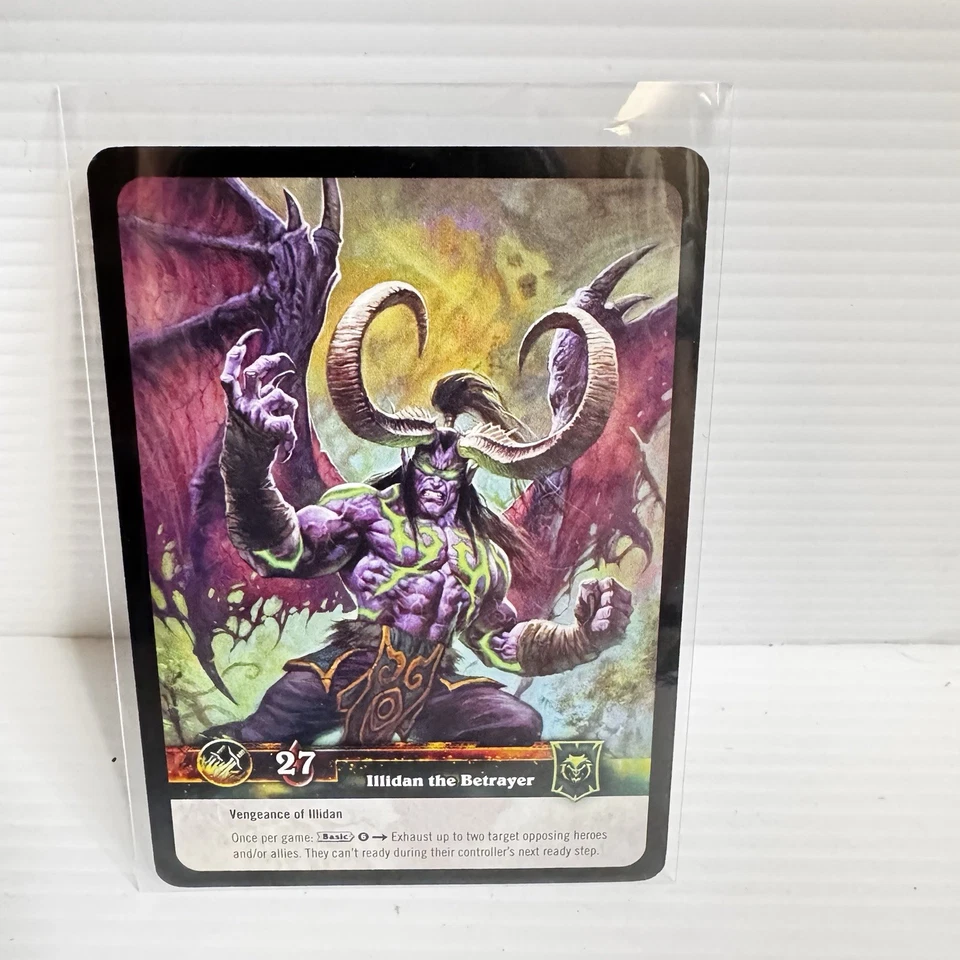 Illidan The Betrayer Timewalkers 23/30 World Of Warcraft TCG - Image 2 of 2