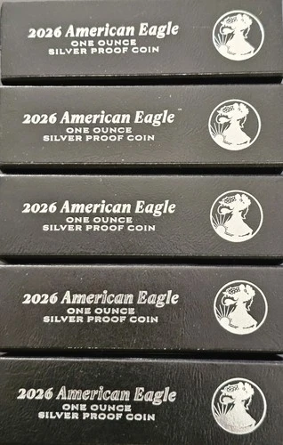 1776 - 2026 W PROOF 1 Ounce Oz American Silver Eagle US MINT w/ OGP, in hand