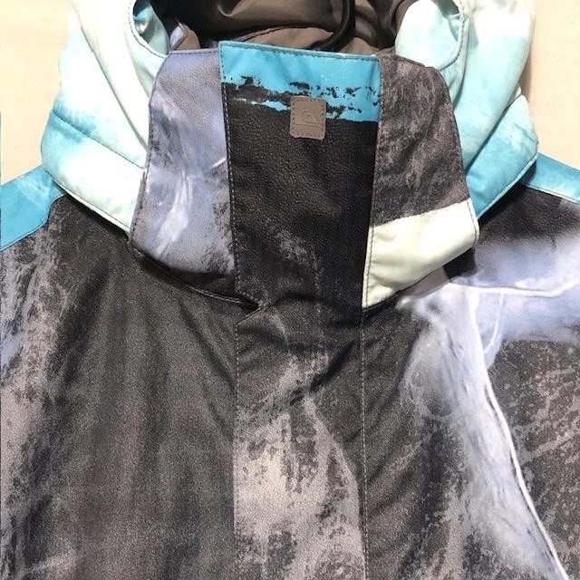 Quiksilver Snowboard Ski Jacket Mens S/M Hooded Quiktech 8000mm Waterproof - Image 3 of 4