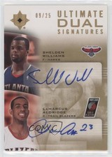 2007 Ultimate Collection 9/25 Shelden Williams LaMarcus Aldridge #UD-AW Auto 2d0
