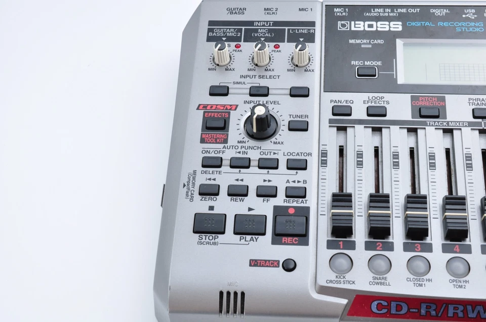 Boss BR-900CD Digital Recording Studio 2006 w/Adapter Working BU44552 - Image 4 of 4