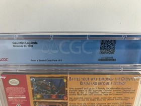 Gauntlet Legends (Nintendo 64, N64) CGC 9.8 A++ New Sealed Graded WATA VGA PSA