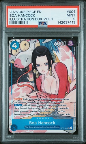 Boa Hancock graded PSA 9 for sale on eBay
