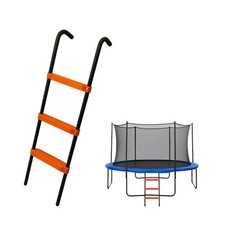 N1Fit Trampoline Ladder - 40x14 Universal Trampoline 3 Step Ladder for Kids -...