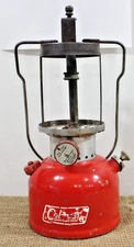 Coleman 200A Red Single Mantle Lantern 6/69 Parts Repair Rough Vintage USA