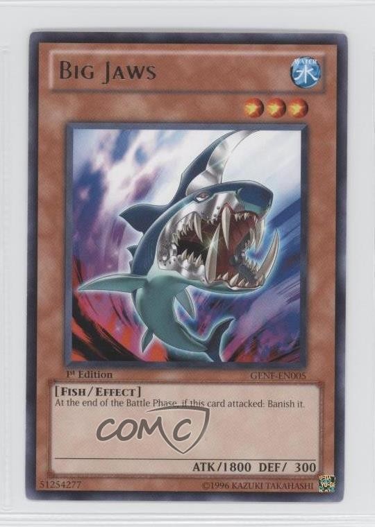 Big Jaws 1st Ed. YuGiOh Generation Force #GENF-EN005
