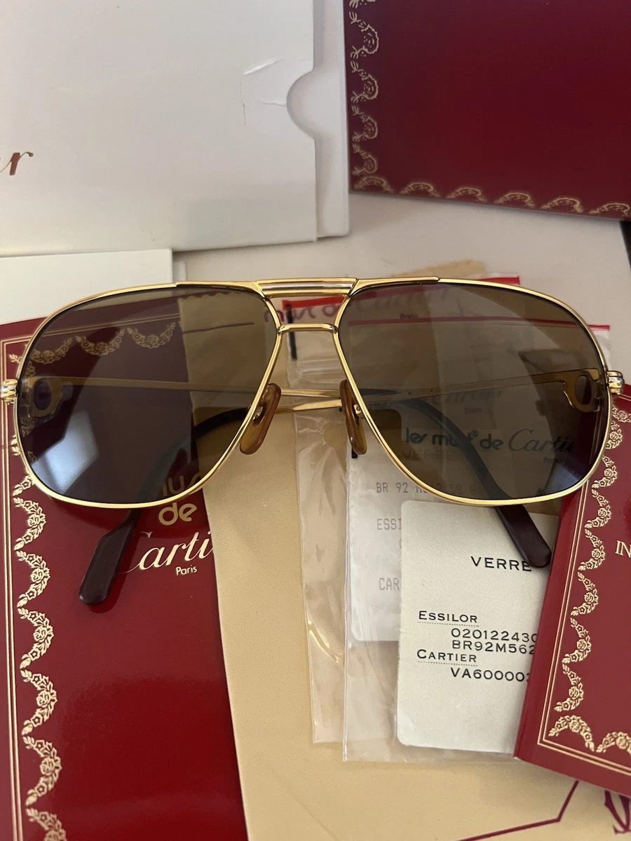 25+ Cartier Original 140 mm - 150 mm Temple Vintage Sunglasses for