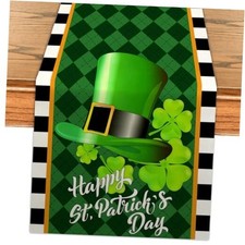 St Patricks Day Table Runner St. Patrick's Day Kitchen Dining Table