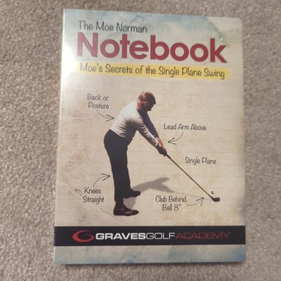 The Moe Norman Notebook (DVD, 2013, 3-Disc Set) Graves Golf Academy single plane