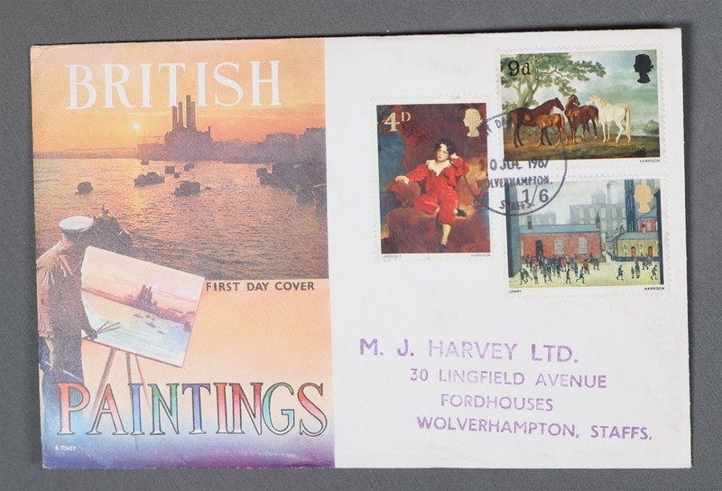 MayfairStamps Great Britain FDC 1967 British Paintings Combo First Day Cover aaz