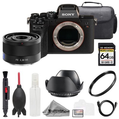Sony a7R IVA + Sonnar T* FE 35mm f/2.8 ZA Lens +64GB + Bag+ UV Filter- Basic Kit