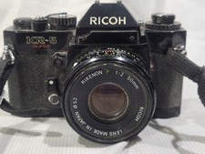 Ricoh KR-5 film KR-5 35mm SLR Film Camera with XR Rikenon 55mm f/2.2 Lens — listing 6