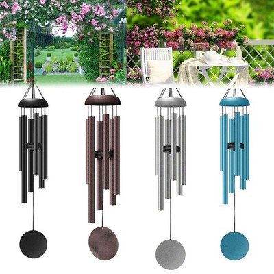 Gentle Tones from a 32 Inch Outdoor Wind Chime to Enrich Your Garden Vibe