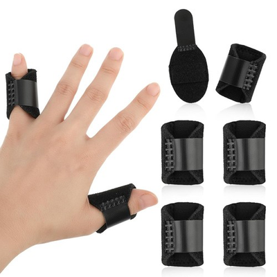 #ad 5 Pcs Trigger Finger Splint Brace for Thumb Finger Support Straightening Aid new $10.70