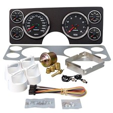 New Vintage 84001-01 Performance Ii Gauges 84-89c4 Corvette Black