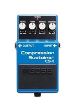 Boss CS-3 Compressor Sustainer Guitar Effect Pedal Vintage Good Condition