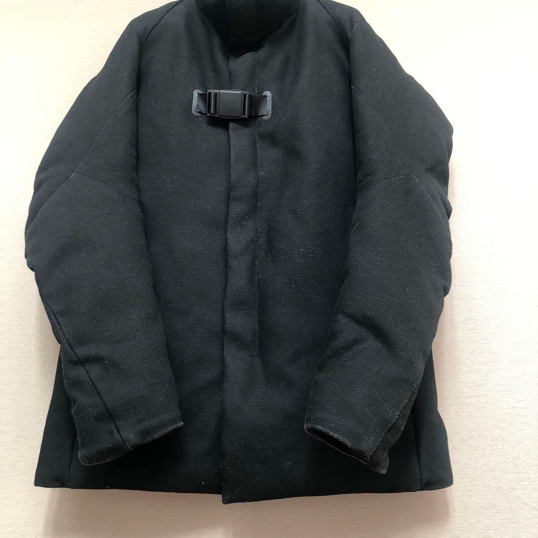 Used Devoa Down Jacket Jacket Outer Mens Size 2 B… - image 5