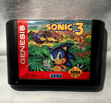 SEGA Sonic the Hedgehog 3 Sega Genesis Game Cartridge NTSC-U/C US/Canada