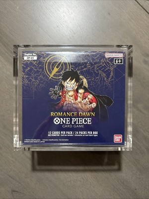 One Piece OP-01 Romance Dawn (Blue Bottom) Factory Sealed Booster