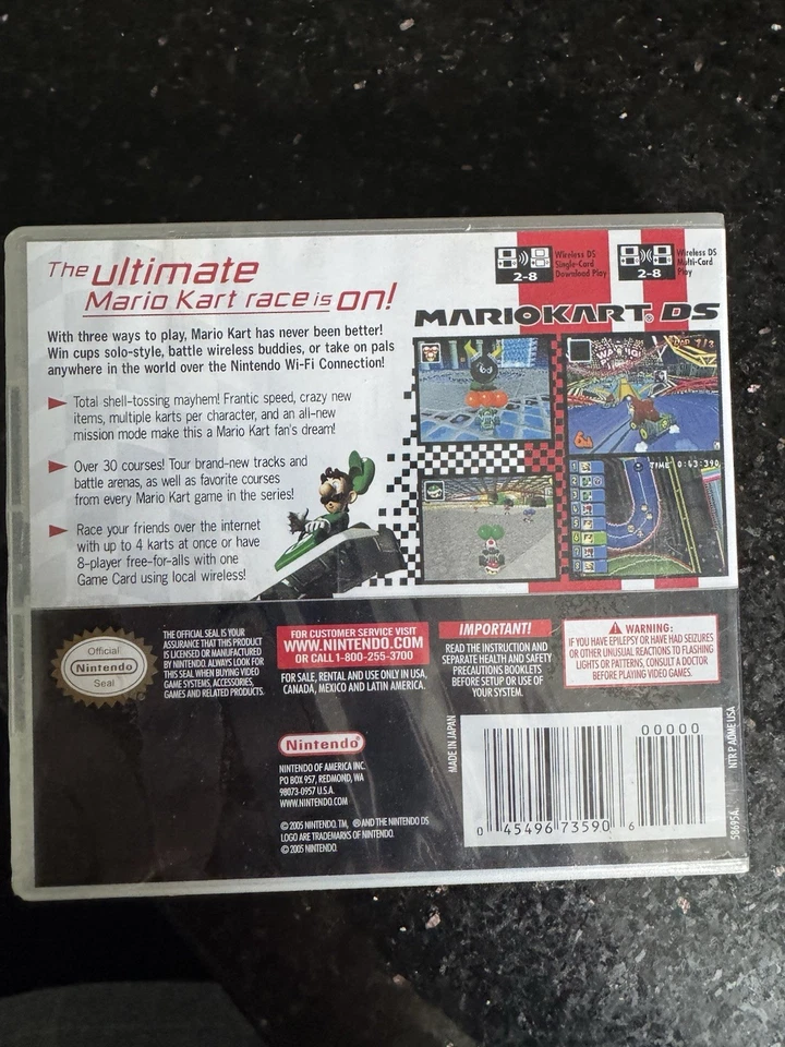 Mario Kart DS Nintendo DS Racing Game Boxed Unopened & Factory Sealed UK PAL - Image 2 of 4