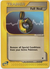 FULL HEAL POKEMON EXPEDITION BASE SET 154/165 COMMON LP