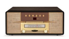Crosley CR7016A-MA Rhapsody 7-in-1 Bluetooth 3-Speed Vinyl Record Player