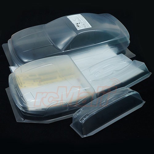 ABC Hobby Nissan 180SX Early Model Zen-ki Clear Body Set For ABC Hobby Nissan 180SX Early Model Zen-ki Clear Body Set For