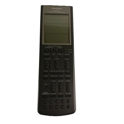 Mitsubishi M-RPF52 Remote Control Interactive Learning Graphic Equalizer