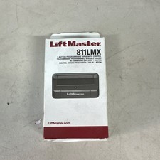LiftMaster 811LMX 1 Button Remote Control Black for Garage Door Gate