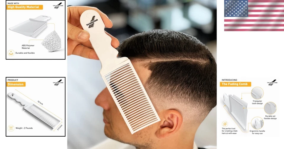 Peine Desvanecido Patentado - Desvanecimiento del Cabello Sin Esfuerzo para Uso en Hogar y Salón Foto 2 de 4